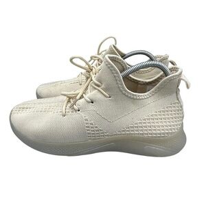 PONY PP1 Base Men’s Cream Knit Sneakers Size 11 Casual Athletic Shoes